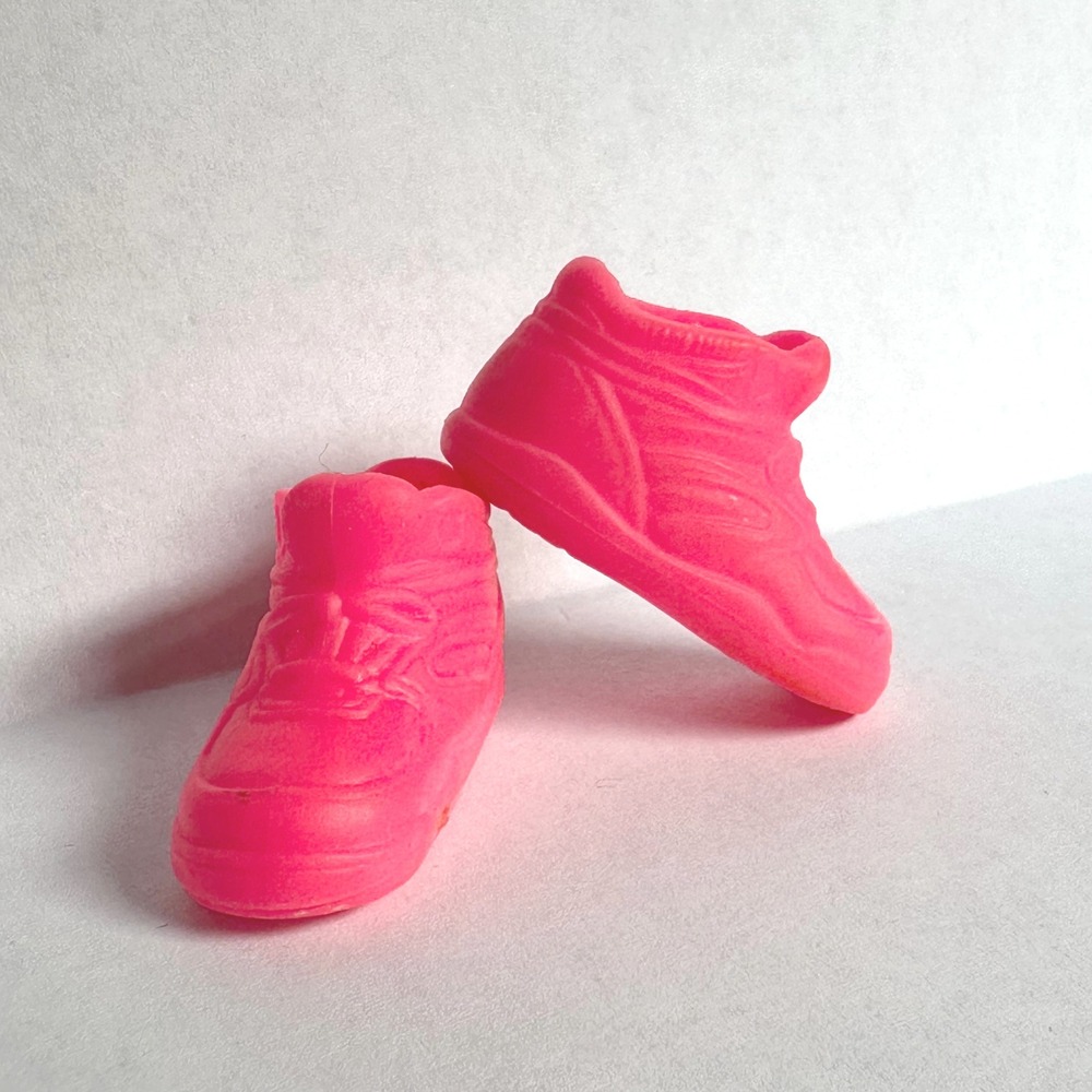 Vintage‎ Barbie High Top Sneakers Hot Pink